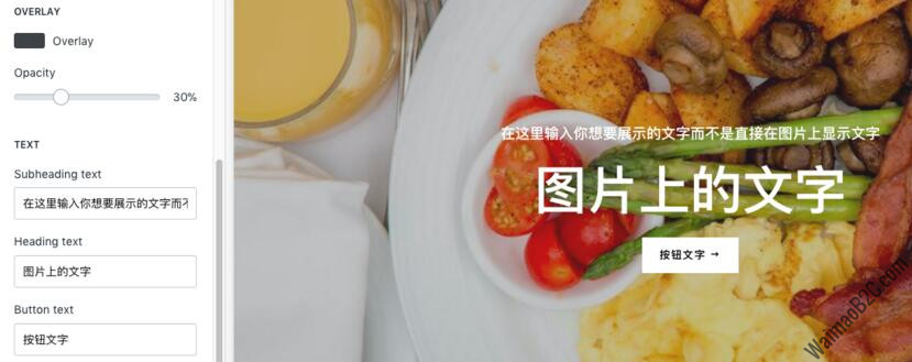 shopify主题设置